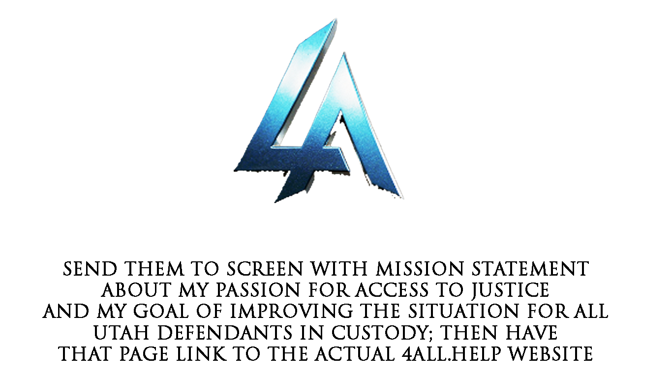 4All.Help — stylized 4A logo, blue chrome on white